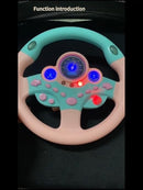 Interactive Light and Sound Steering Wheel Toy for Kids