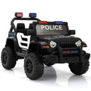Kids Electric 2-Seater Police Car Jeep with Remote Control