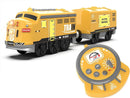 Kids' Electric Train Set with Realistic Sounds and Lights