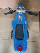 Harley-Davidson Style Electric Ride-On Motorcycle for Kids with 3 Wheels