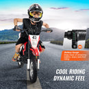 36V Kids Electric Motorcycle with LED Lights for Ages 14 and Up