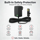 12V Power Wheels Charger for Gray and Orange Top Ride-On Vehicles