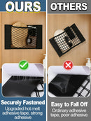 Set of 4 Elastic Stretch Netting for SUV and Truck Cargo Storage