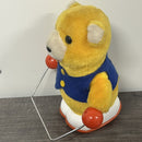 Vintage 1986 Hanstar Jumping Rope Teddy Bear Battery Operated Toy From Toys R Us