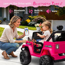 12V Electric Ride-On Truck for Kids with Remote Control and Dual 35W Motors, 3.5MPH Max Speed