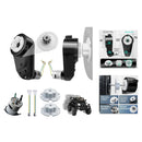24V Motor Gearbox Upgrade Set with Connectors for Ride-On Toys - 2 Pieces