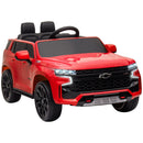 Red Chevy TAHOE SUV Ride-On Electric Toy Car for Kids with Remote Control
