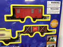 16-Piece Electric Train Playset with Rocky Mountain Locomotive