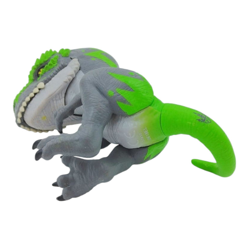 Interactive Untamed Ferocious T-Rex Fingerlings Toy in Green with Tracker