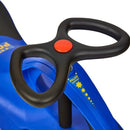 Police-Inspired Wiggle Car for Toddlers - Ages 3 and Up, 110 lbs Capacity