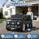 Electric G Wagon Ride-On Car for Kids with Remote Control, 12V Power, 3 Speed Settings, and LED Lights