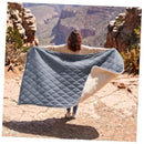 Cordless Heated Poncho Blanket for On-the-Go Comfort