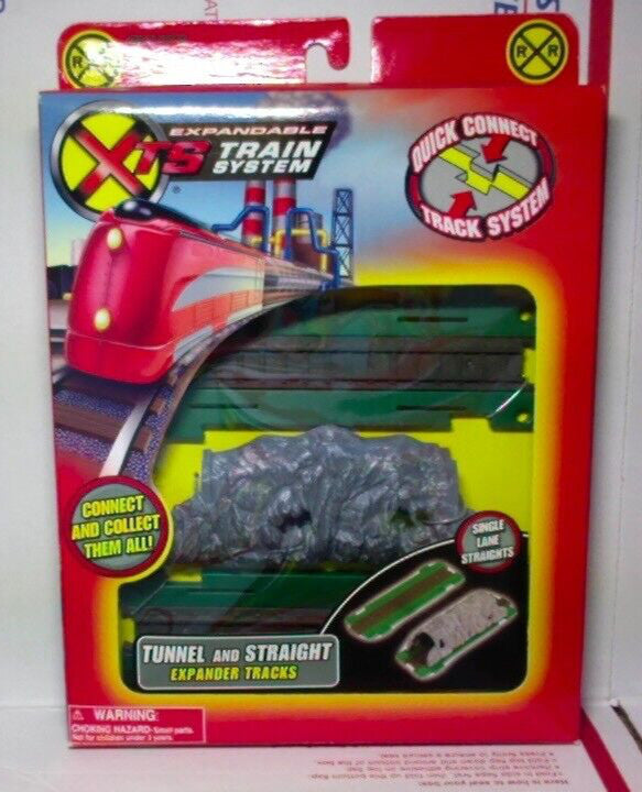 Expandable Train Track System with 11 Track Extenders Set