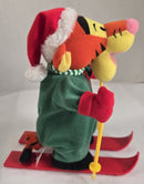 Disney Store Interactive Skiing Tigger Holiday Plush Toy with Sound Feature