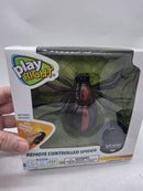 Glow-in-the-Dark Remote Control Black Widow Spider with Movable Features
