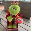 Charming Kissing Frog Plush Decoration for Valentine's Day