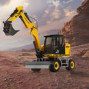 1:50 Scale Metal Excavator Toy for Kids