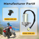 Power Shift Control Motor and Angle Sensor Compatible with Honda Recon 250 ES 2002-2023