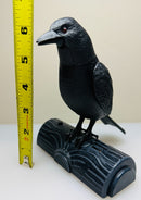 Talk Back Raven Animated Halloween Prop Pan Asian Creations Tested Rare 6.5 Tall