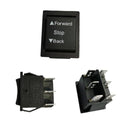 Set of 2 Forward Reverse Switches for 6V, 12V, and 24V Ride-On Car Trax Replacement