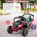 12V Electric Ride-On UTV for Kids - Remote Control, 3 Speed Settings, LED Lighting