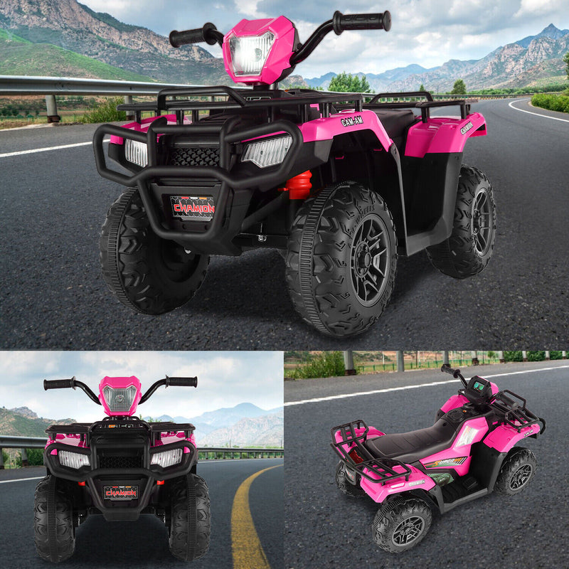 12V Electric Ride-On Car and Truck for Kids with MP3, Music, Lights, and Remote Control
