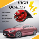 Dual 300DB 12V Waterproof Metal Air Horns - Compact and Powerful