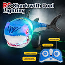 Glow-In-The-Dark Electric RC Shark Car for Kids - 2.4GHz Remote Control Toy