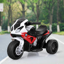Children's 6V Electric Ride-On Motorcycle - Licensed BMW Design, Dark Red, Safe & Enjoyable
