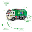 Bump & Go Interactive Garbage Truck Toy with Lights and Sounds for Kids 3+