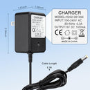 6V Power Adapter for Children's Electric Ride-On Vehicles, 1000mA Output, 2.1mm Connector