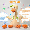 Interactive Plush Dancing Duck Toy with Mimicry and Recording Features