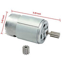 Set of 2 High-Speed 550 12V Electric Motors with 40000RPM Gearbox
