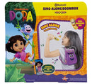 Dora Karaoke Microphone with Boombox Backpack Combo