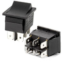 Set of 2 Foot Pedal Switches with 6 Pins for 6V, 12V, and 24V Ride-On Toy Cars