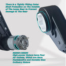 24V 40000RPM High-Performance Motor Gearbox Upgrade Set for Children's Ride-On Vehicles - 2-Pack