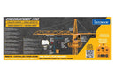 Lexibook Crosslander® Pro Remote-Controlled Tower Crane, 1.28m Height