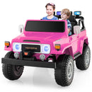 12V Licensed Toyota FJ40 2-Seater Ride-On Truck with Laser Light and Music