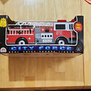 City Force Fire Department Battery-Powered Fire Truck with Sounds and Lights
