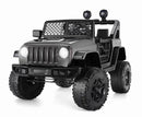 Electric Kids Ride-On Jeep Car with 12V/24V Power Wheels, Music, and Remote Control