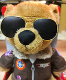 Top Gun Plush Teddy Bear with Musical Danger Zone Theme