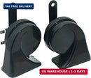 12V Universal Dual Tone Electric Car Horn - Super Loud and Waterproof