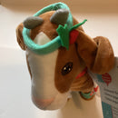 Gemmy Animated Screaming Yoga Goat - 10" Dancing & Singing Jingle Bells