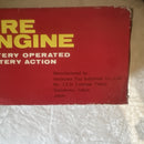 1970s Horikawa Battery-Powered Fire Engine with Action Ladder and Mystery Features