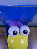 1995 ERTL Motorized Bumble Ball Bolters Toy - Yellow and Orange