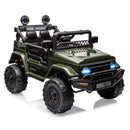 Spring Green 12V Kids' Electric Ride-On Truck with Remote Control