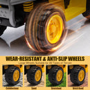 CAT 6V Yellow Toddler Electric ATV Quad with Foot Pedal Control