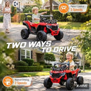 12V Ride-On 2WD UTV Powered Truck with Suspension for Kids