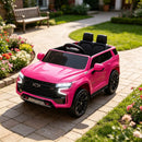 Pink 12V Electric Ride-On Car for Girls