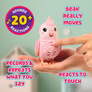 Voice-Repeating Talking Bird Toy – Rosie with Cage, Perfect for Kids Ages 5-7